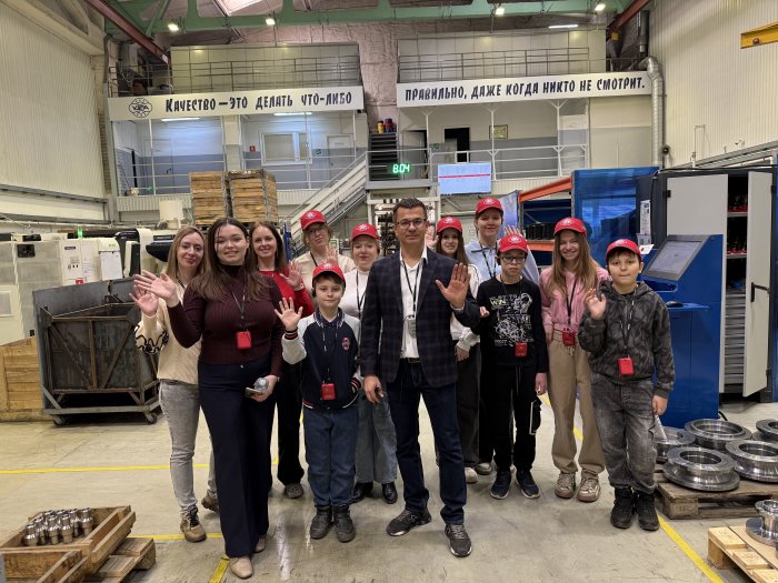 Экскурсия для детей сотрудников и новых участников команды