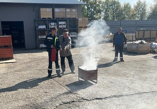 УЗПА провел тренировку по пожарной безопасности в рамках месячника по защите населения от чрезвычайных ситуаций
